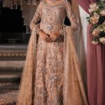 Champagne Embellished Bridal Gown
