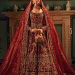 Radiant Red Bridal Lehenga Ensemble
