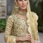 Zar-e-Marigold – Gold Zari Bridal Ensemble