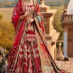 Nigaar-e-Sindoor – Russian Silk Lehnga Choli Bridal Ensemble
