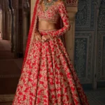 Vermillion Heritage Bandhani Tunic Set