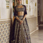 Imperial Pearl-Gilded Bridal Lehenga