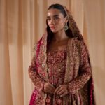 Imperial Maroon Heritage Lehenga Set