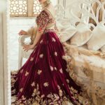Velvet Rose Royale Lehenga
