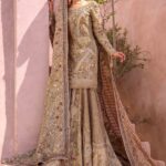 Gilded Champagne Hand-Embellished Lehenga