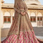 Majestic Floral Bloom Bridal Lehenga