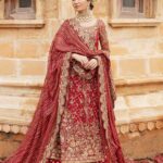 Imperial Rose Gold Bridal Lehenga