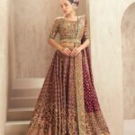Crimson Heritage Hand-Embellished Lehenga
